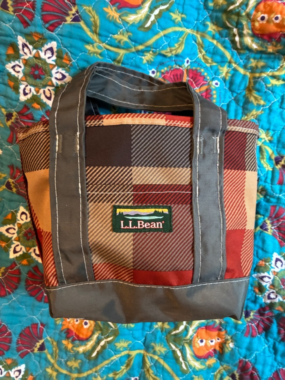 LL Bean Mini Boat and Tote Bag